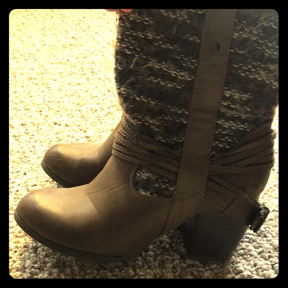 Brown boots
